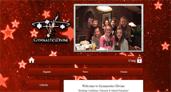 Desktop Screenshot of gymnasticsdivine.com